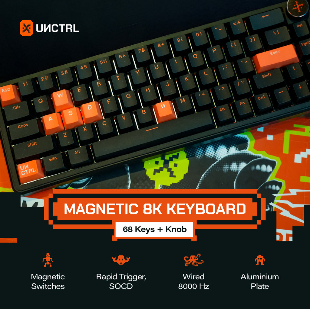 UNCTRL RAGE MAGNETIC 8K KEYBOARD