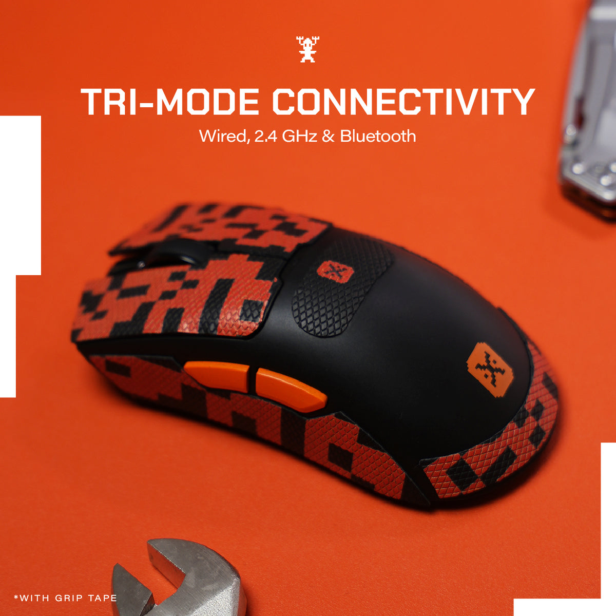 Mouse Rage UNCTRL RAGE Wireless Mouse + Dock