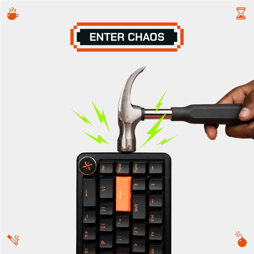 Programer Rage Keyboard UNCTRL RAGE Magnetic 8K Keyboard